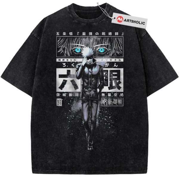Satoru Gojo Shirt, Jujutsu Kaisen Shirt, Anime Shirt, Vintage T-Shirt