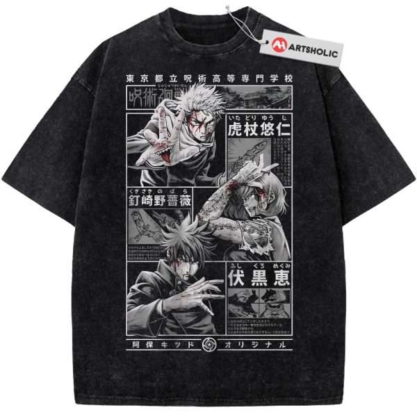 Jujutsu Kaisen Shirt, Anime Shirt, Vintage Tee