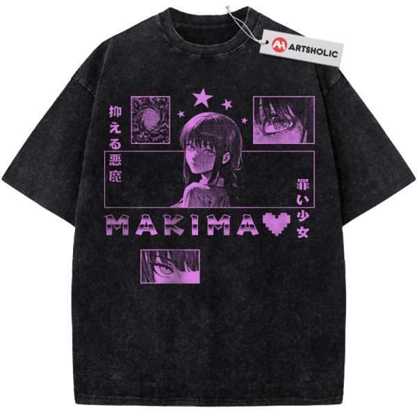 Makima Shirt, Chainsaw Man Shirt, Anime Shirt, Vintage Tee