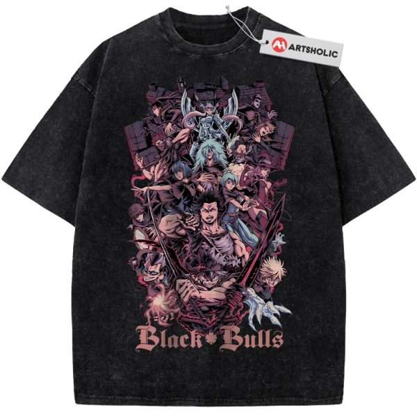 Black Bull - Black Clover Shirt, Anime Shirt, Vintage T-Shirt