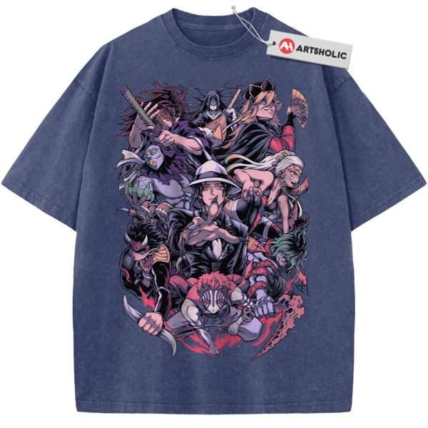 Demon Slayer Shirt, Anime Shirt, Vintage T-Shirt - Blue, M