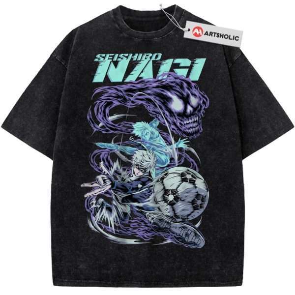 Seishiro Nagi Shirt, Blue Lock Shirt, Anime Shirt, Vintage Tee