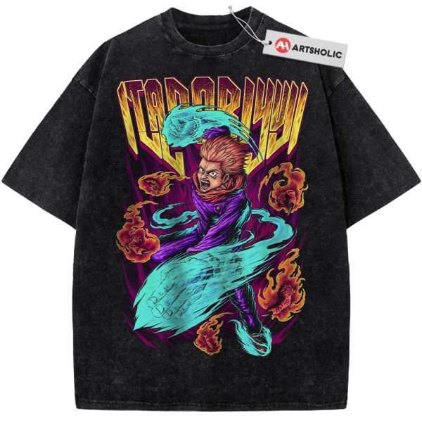 Yuji Itadori Shirt, Jujutsu Kaisen Shirt, Anime Shirt, Vintage Tee