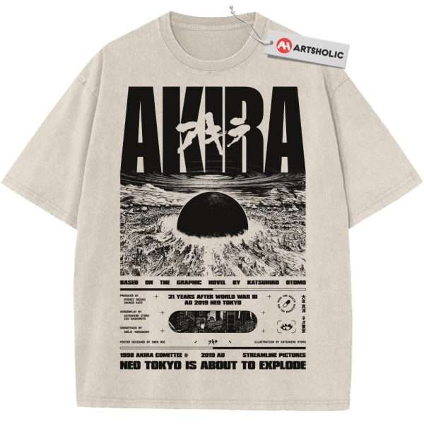 Akira Shirt, Anime Shirt, Vintage T-Shirt