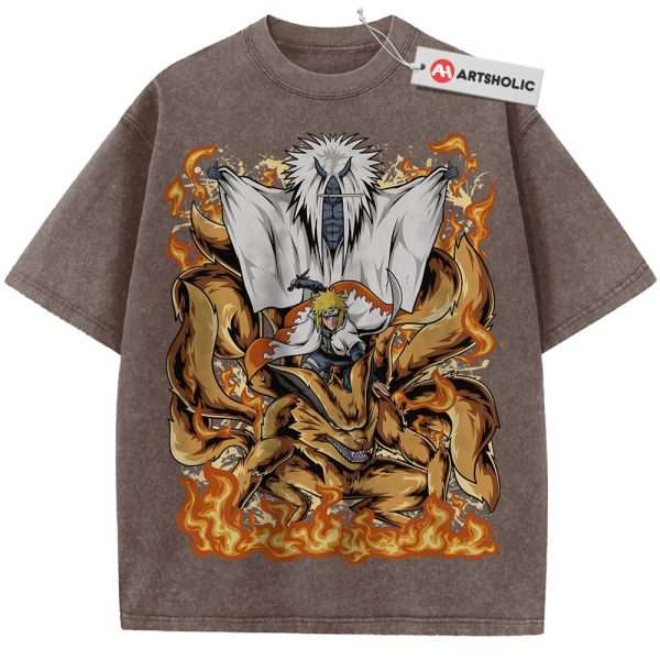 Minato Namikaze Shirt, Naruto Shirt, Anime Shirt, Vintage Tee