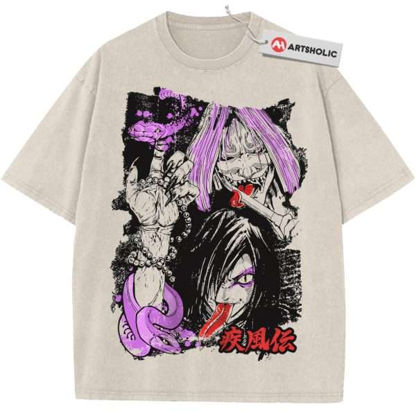 Orochimaru Shirt, Naruto Shirt, Anime Shirt, Vintage T-Shirt