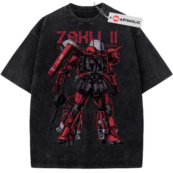 MS-06S Zaku II Shirt, The Gundam Shirt, Anime Shirt, Vintage Tee