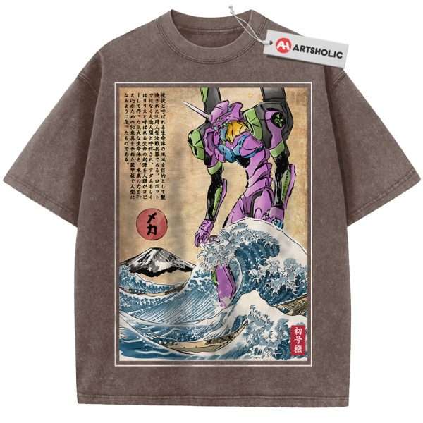 EVA-02 Shirt, Neon Genesis Evangelion Shirt, Anime Shirt, Vintage T-Shirt