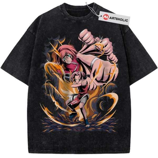 Sakura Haruno Shirt, Naruto Shirt, Anime Shirt, Vintage T-Shirt