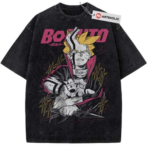 Boruto Shirt, Naruto Shirt, Anime Shirt, Vintage Tee