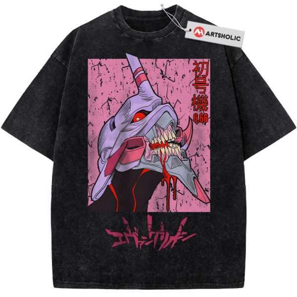 Neon Genesis Evangelion Shirt, Anime Shirt, Vintage T-Shirt