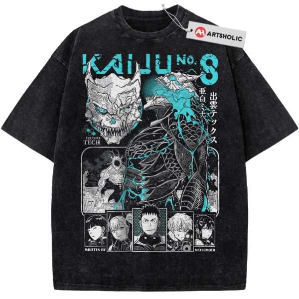 Kaiju No 8 Shirt, Anime Shirt, Vintage Tee