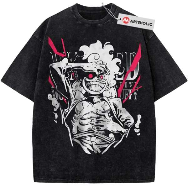 Monkey D Luffy Gear 5 Shirt, One Piece Shirt, Anime Shirt, Vintage Tee