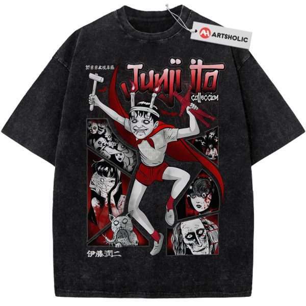 Junji Ito Collection Shirt, Halloween Shirt, Anime Shirt, Vintage Tee