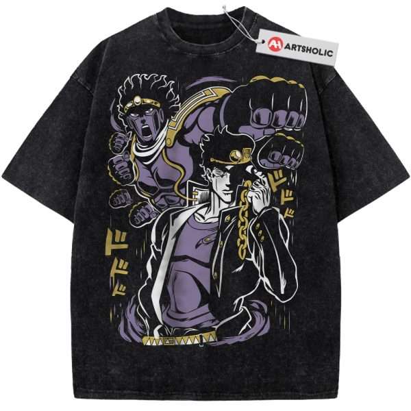 Jotaro Kujo Shirt, JoJo's Bizarre Adventure Shirt, Anime Shirt, Vintage T-Shirt