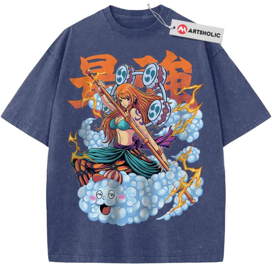 Nami Shirt, One Piece Shirt, Anime Shirt, Vintage T-Shirt