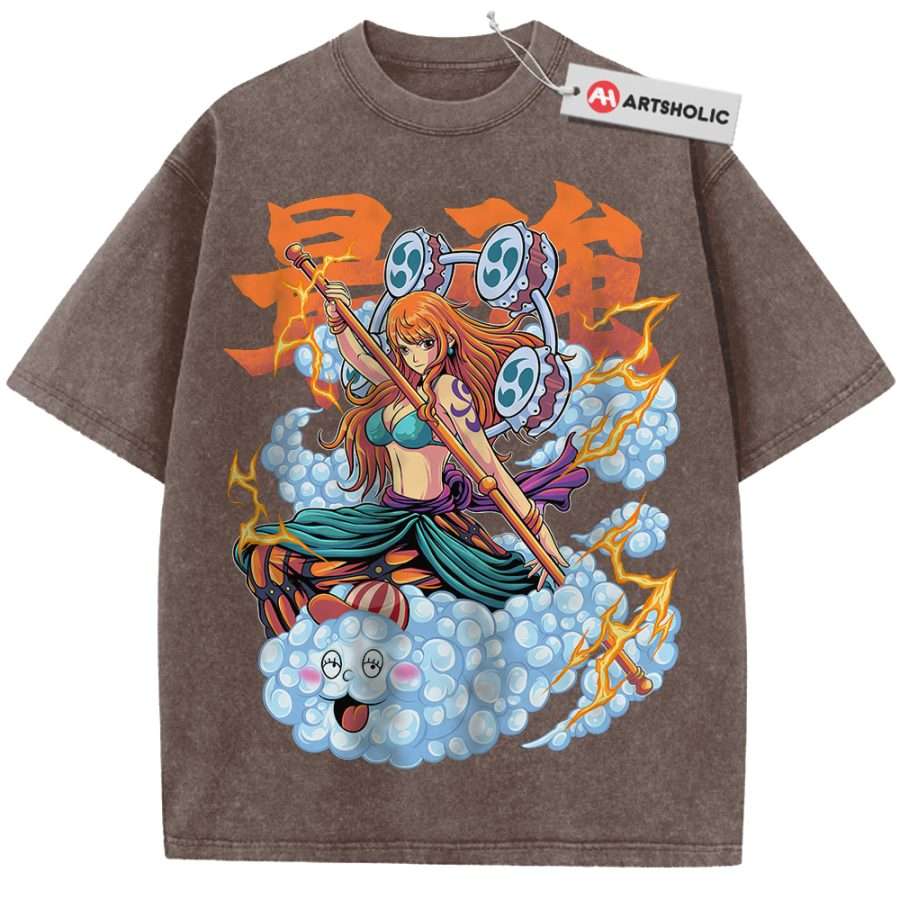 Nami Shirt, One Piece Shirt, Anime Shirt, Vintage T-Shirt