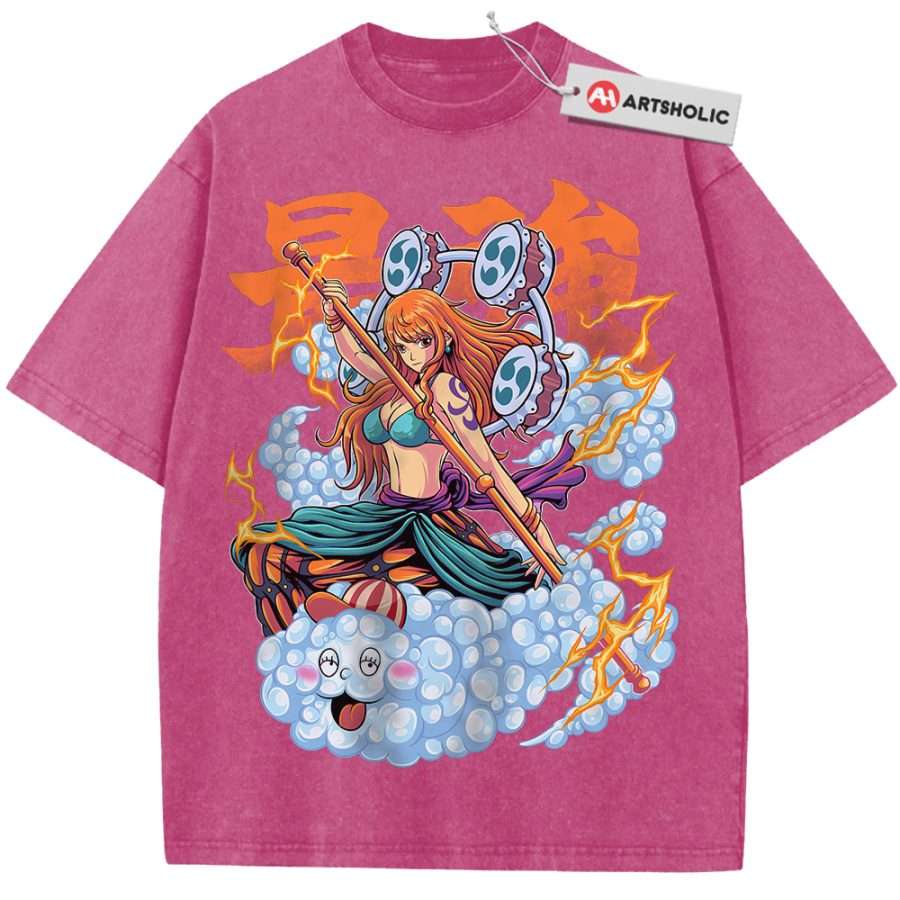 Nami Shirt, One Piece Shirt, Anime Shirt, Vintage T-Shirt