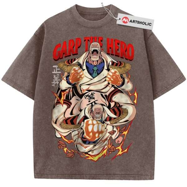 Monkey D Garp Shirt, One Piece Shirt, Anime Shirt, Vintage T-Shirt
