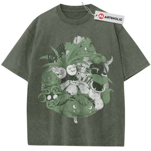 Grass Class Shirt, Pokemon shirt, Anime Shirt, Vintage T-Shirt