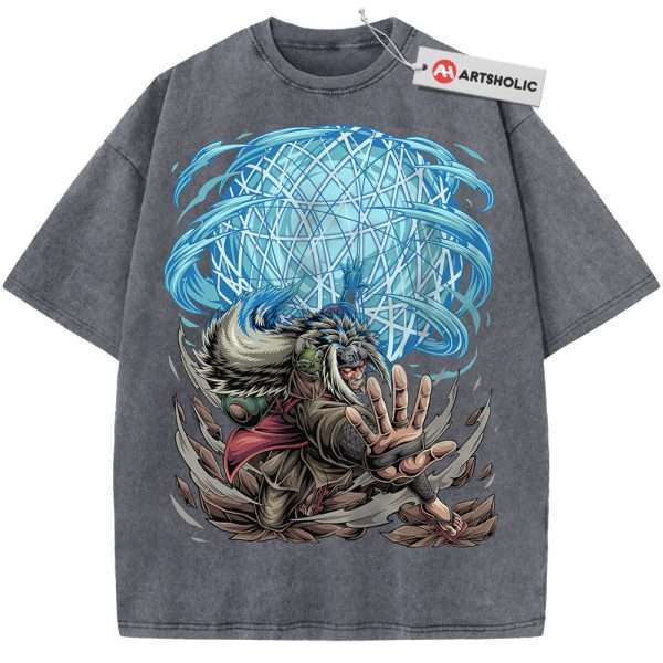 Jiraiya Shirt, Naruto Shirt, Anime Shirt, Vintage Tee
