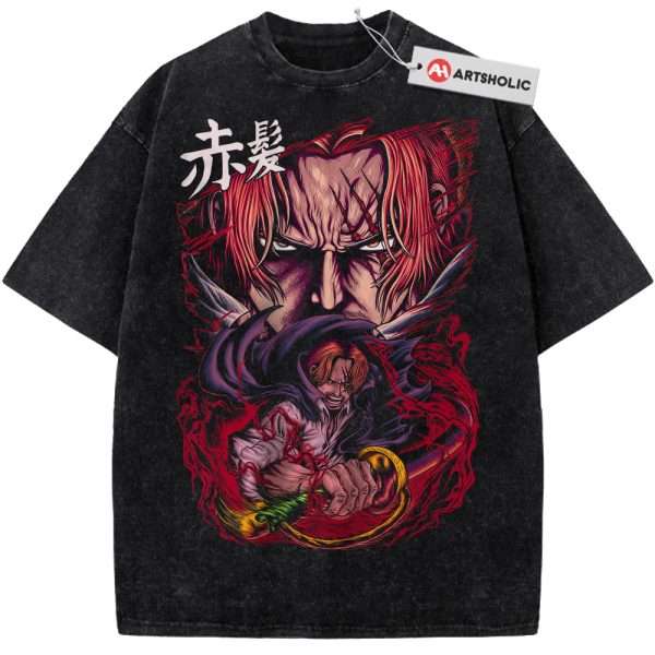 Shanks Shirt, One Piece Shirt, Anime Shirt, Vintage Tee