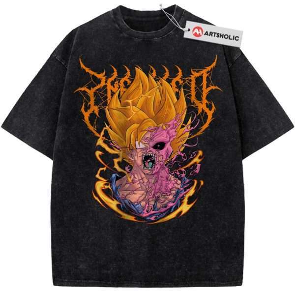 Son Goku vs Majin Buu Shirt, Dragon Ball Shirt, Anime Shirt, Vintage Tee