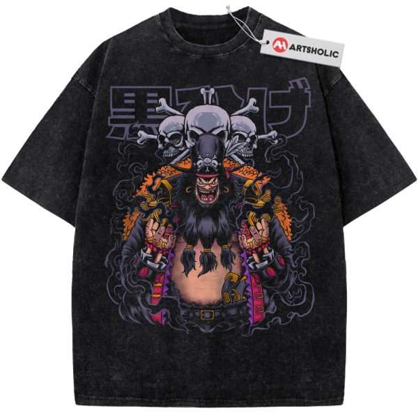 Blackbeard Shirt, One Piece Shirt, Anime Shirt, Vintage Tee