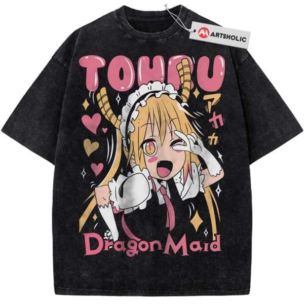 Tohru Shirt, Miss Kobayashi's Dragon Maid Shirt, Anime Shirt, Vintage T-Shirt