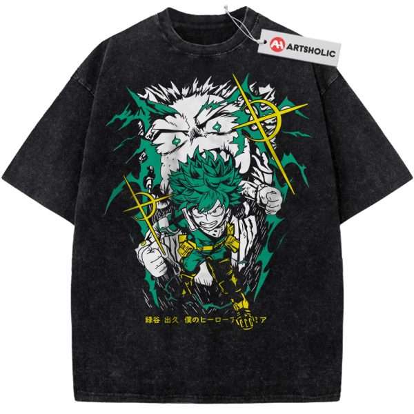 Izuku Midoriya Shirt, Deku Shirt, MHA Shirt, Anime Shirt, Vintage T-Shirt