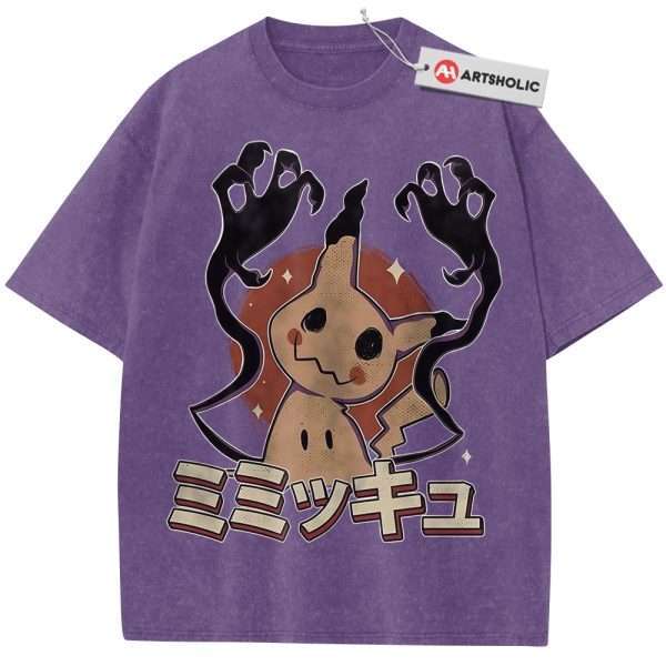 Mimikyu Shirt, Pokemon shirt, Anime Shirt, Vintage Tee - Purple, 2XL