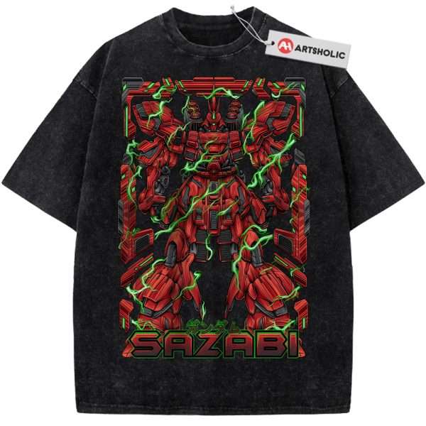 MSN-04 Sazabi Shirt, The Gundam Shirt, Anime Shirt, Vintage T-Shirt