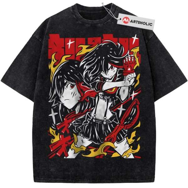 Ryuko Matoi Shirt, Kill la Kill Shirt, Anime Shirt, Vintage Tee