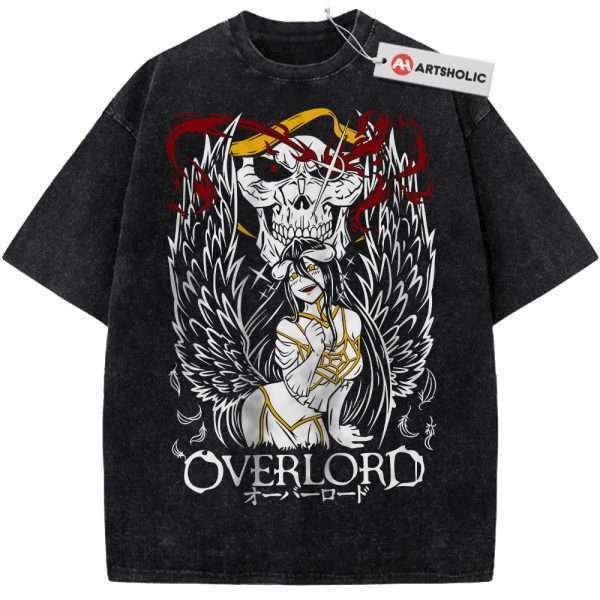 Ainz Ooal Gown vs Albedo Shirt, Overlord Shirt, Anime Shirt, Vintage T-Shirt