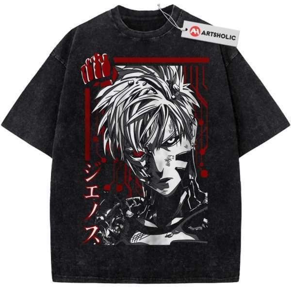 Genos Shirt, One Punch Man Shirt, Anime Shirt, Vintage T-Shirt