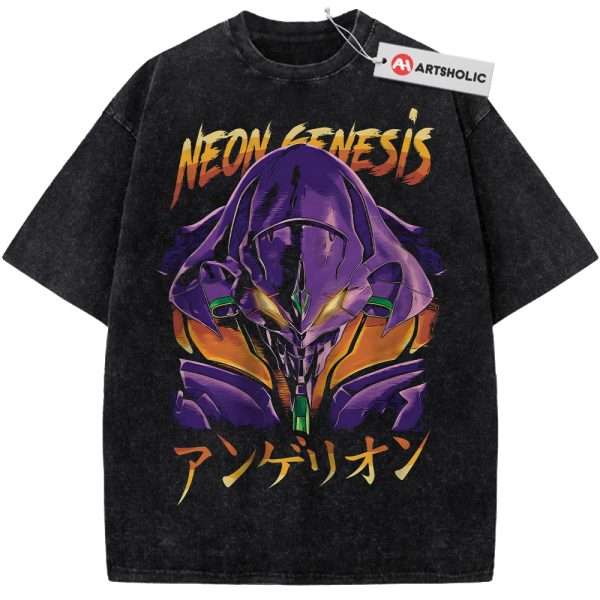 Unit-01 Shirt, Neon Genesis Evangelion Shirt, Anime Shirt, Vintage T-Shirt