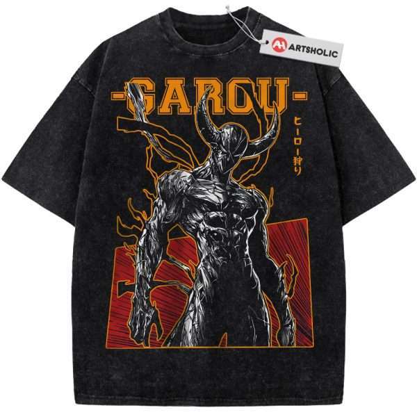 Garou Shirt, One Punch Man Shirt, Anime Shirt, Vintage Tee