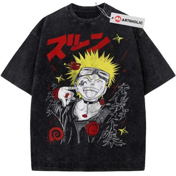 Naruto Uzumaki, Anime Shirt, Vintage Tee