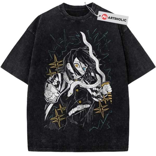 Obanai Iguro Shirt, Demon Slayer Shirt, Anime Shirt, Vintage T-Shirt