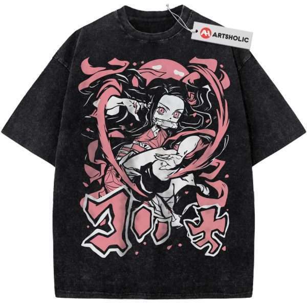 Nezuko Kamado Shirt, Demon Slayer Shirt, Anime Shirt, Vintage Tee
