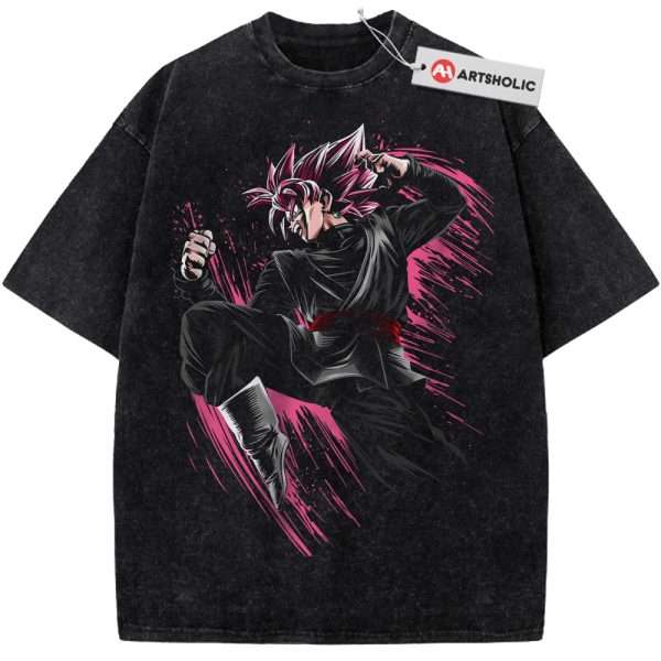 Goku Black Shirt, Dragon Ball Shirt, Anime Shirt, Vintage Tee