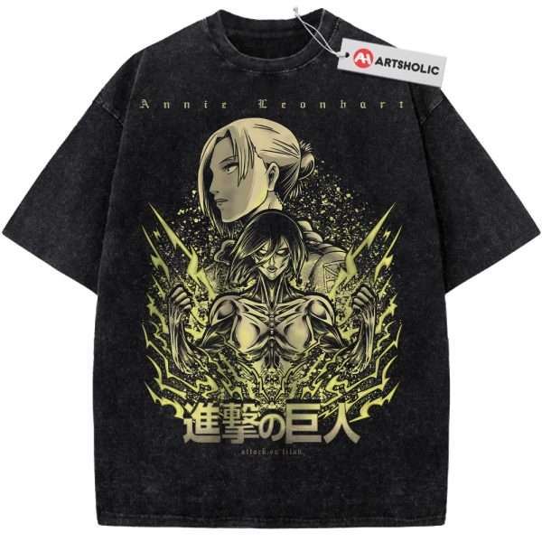 Annie Leonhart Shirt, Attack on Titan Shirt, Vintage Tee