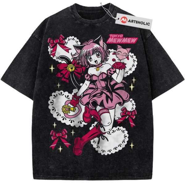 Ichigo Momomiya Shirt, Tokyo Mew Mew Shirt, Anime Shirt, Vintage T-Shirt