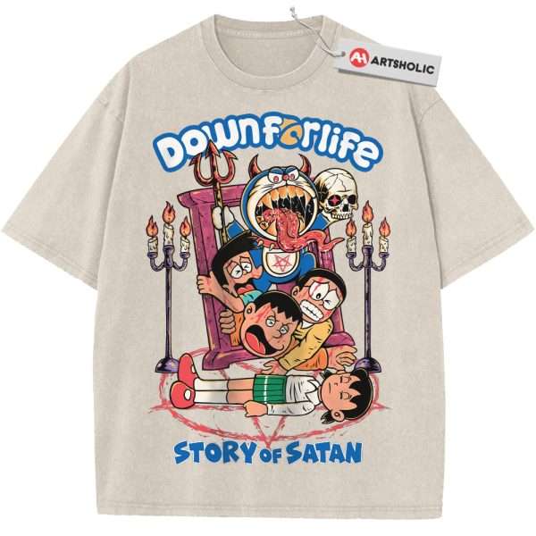 Doraemon Shirt, Anime Shirt, Vintage T-Shirt