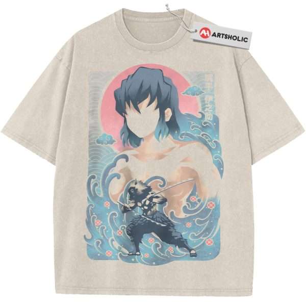Inosuke Hashibira Shirt, Demon Slayer Shirt, Anime Shirt, Vintage T-Shirt