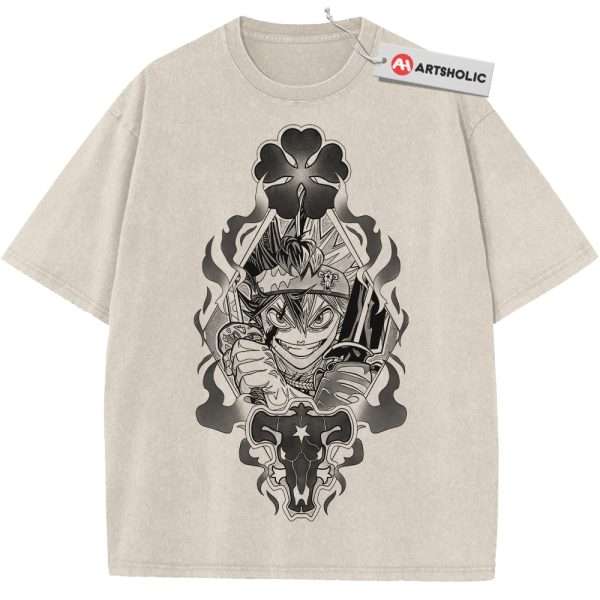 Asta Shirt, Black Clover Shirt, Anime Shirt, Vintage Tee