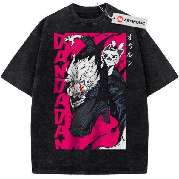 Turbo Granny vs Okarun Shirt, Dandadan Shirt, Anime Shirt, Vintage T-Shirt