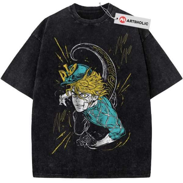Dio Brando Shirt, JoJo's Bizarre Adventure Shirt, Anime Shirt, Vintage T-Shirt