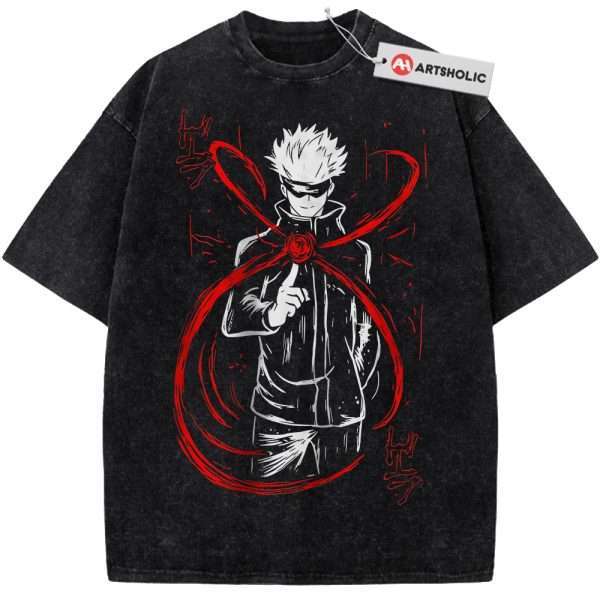 Satoru Gojo Shirt, Jujutsu Kaisen Shirt, Anime Shirt, Vintage T-Shirt