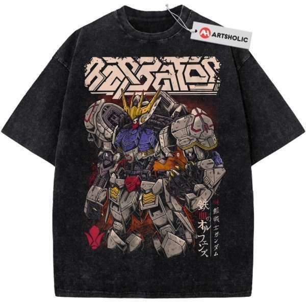 ASW-G-08 Gundam Barbatos Shirt, The Gundam Shirt, Anime Shirt, Vintage Tee